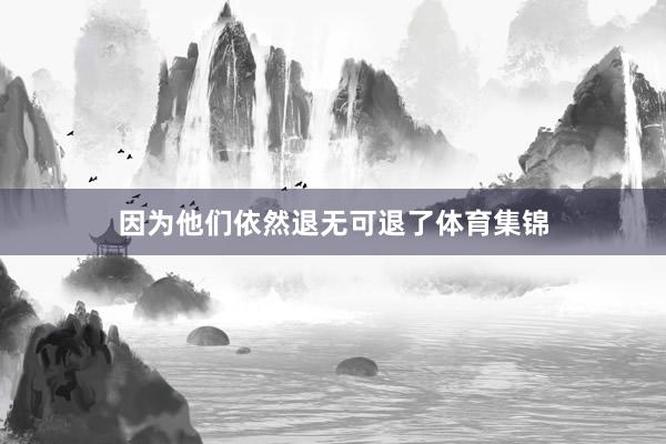 因为他们依然退无可退了体育集锦