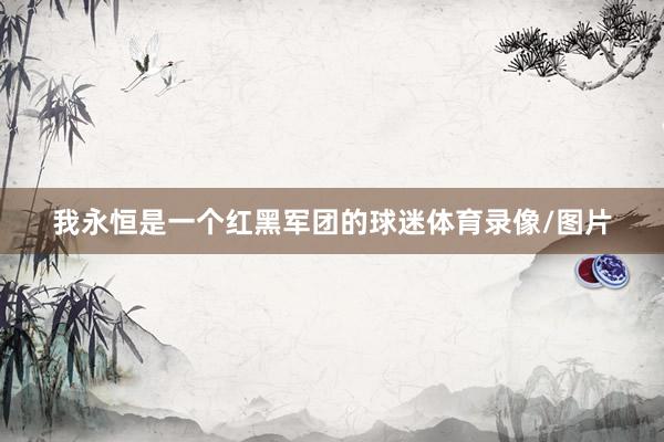 我永恒是一个红黑军团的球迷体育录像/图片