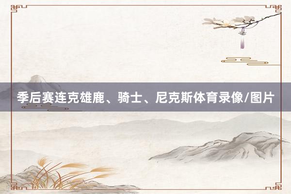 季后赛连克雄鹿、骑士、尼克斯体育录像/图片