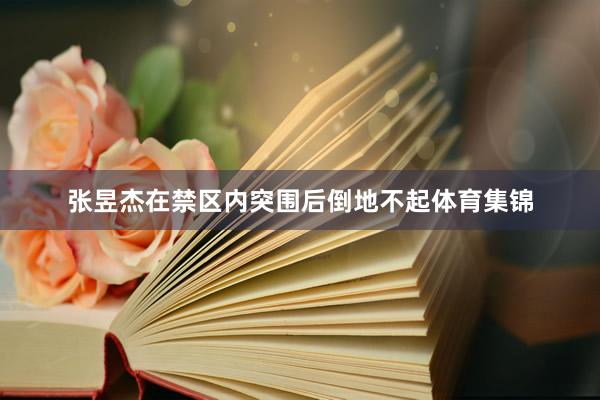 张昱杰在禁区内突围后倒地不起体育集锦