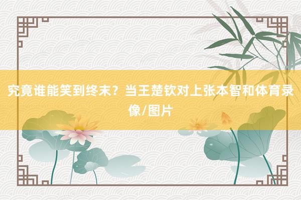 究竟谁能笑到终末?当王楚钦对上张本智和体育录像/图片