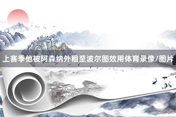 上赛季他被阿森纳外租至波尔图效用体育录像/图片